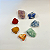 Kit 7 Chakras Pedra Bruto Natural Pequeno - Imagem 6
