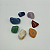 Kit 7 Chakras Pedra Vibrada Natural Pequeno - Imagem 2