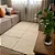 Tapete Sala Quarto Lavavel Algodão Confy 150x200 Cru - Imagem 2