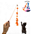 Vareta com Guizo Para Gato 31cm - Imagem 1