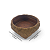 Cachepo Vaso de Planta Decorativo Raso Berçario de Planta 18cm - Imagem 2