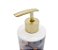 Dispenser de Sabonete Banheiro Ceramica Jupiter 7x17cm 300Ml - Imagem 4
