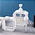 Kit 2 Dispensador de Sabonete Líquido Porta Shampoo Transparente Branco Dispenser - Imagem 7