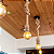 Luminária Pendente Corda Sisal Rústico 2 Metros e Lâmpada decorativa G80 - Imagem 3