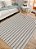 Tapete Sala Quarto Lavavel Luxo Antiderrapante 200X140 Bege Chique Petro - Imagem 1