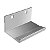 PUXADOR P/ MÓVEIS SOTTILE 32 MM ZEN ALUMINIO FOSCO SOBREPOR - Imagem 2