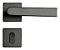 Fechadura Porta Externa Pado Concept 414 Preta Preto 40mm - Imagem 1