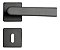Fechadura Porta Interna Pado Concept 414 Preta 40mm Quarto - Imagem 1