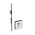 Fechadura Rolete Pivotante Pado Inox Polido Cromado 55mm 471 - Imagem 1