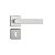Fechadura Porta Interna Pado Concept 414 Escovada Acet 40mm - Imagem 2