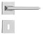 Fechadura Porta Interna Pado Sara Escovada Acetinada 55mm - Imagem 2