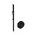 Fechadura Rolete Porta Pivotante Pado Preta Preto 40mm 454 - Imagem 2