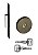 Fechadura Auxiliar Trava Tetra Pado 1000 Antique Bronze Ox - Imagem 1