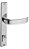 Fechadura Porta Aluminio Pado 661 Magnum Cromada Perfil Estr - Imagem 1