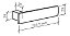 Fechadura Metro Light Imab Externa Cilindro Escovada Acetin - Imagem 3