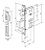Fechadura Rolete Pivotante Imab 4700 Preto Preta Multiponto - Imagem 4