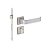 Fechadura Odin Imab Porta Banheiro Escovada Acetinada 40mm - Imagem 1