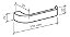 Fechadura Odin Imab Externa Cilindro Escovada Acetinada 40mm - Imagem 3