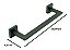 Porta Toalha Toalheiro Italy 30cm Banheiro Eterna Inox Preto - Imagem 2