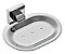 Saboneteira Parede Italy Line Eterna Banheiro Inox Polido - Imagem 1