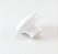 Kit 5 Puxador Italy Line Il7038 Cerâmica Branco C/ Parafuso - Imagem 4