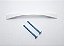 Puxador Branco Italy Line 2092 Metal 128mm Com Parafusos - Imagem 5