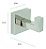 Cabide Gancho Banheiro Italy Line Styllus Inox Polido - Imagem 2