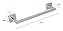 Porta Toalha Toalheiro Italy Line 60cm Banheiro Styllus Inox - Imagem 2