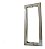 Puxador Inox Cromado Porta Abrir Correr Pivotante Df992 30cm - Imagem 1