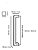Puxador Inox Cromado Porta Abrir Correr Pivotante Df992 30cm - Imagem 4