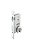 Fechadura Rolete Pivotante Imab 4700 Cromada 4800 55mm Multi - Imagem 2