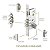Fechadura Rolete Imab 4910 Segurança Cromada 3 Pinos 55mm - Imagem 4