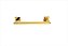 Porta Toalha Toalheiro Dourado 30 Cm Eterna Inox Gold Banh - Imagem 1