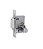 Fechadura Porta Correr Expansiva Escovada Banheiro Imab 2441 - Imagem 1