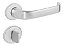 Fechadura Duna Imab Banheiro Wc Acetinada Escovada 40mm - Imagem 1