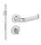 Fechadura Duna Imab Banheiro Wc Acetinada Escovada 40mm - Imagem 2
