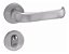 Fechadura Duna Imab Externa Acetinada Escovada Cilindro 40mm - Imagem 1