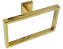 Porta Toalha Toalheiro Argola Dourado Italy Eterna Inox Gold - Imagem 3