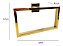 Porta Toalha Toalheiro Argola Dourado Italy Eterna Inox Gold - Imagem 5