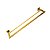 Porta Toalha Toalheiro Duplo Dourado Eterna 60cm Inox Gold - Imagem 2