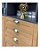 Puxador Concha Colonial Antique Ouro Velho 115 Italy Line 96 - Imagem 3