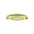 Puxador Concha 115 Colonial 096mm Dourado Fosco Italyline - Imagem 1