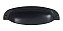 Puxador Concha Colonial Preto Fosco 115 Italy Line Metal 96 - Imagem 1