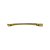 Puxador Dourado 2092 Italy Line Metal 96mm C/ Parafusos - Imagem 3