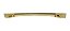 Kit 3 Puxador Dourado 2092 Italy Line Metal 160mm - Imagem 3