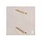 Kit 3 Puxador Dourado Il 950 Liveri Metal 128 Mm Italy Line - Imagem 7