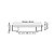 Puxador Dourado Il 950 Liveri Italy Line Metal 160mm Fosco - Imagem 3