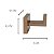 Cabide Gancho Red Gold Eterna Banheiro Italy Line Inox - Imagem 5