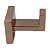 Cabide Gancho Red Gold Eterna Banheiro Italy Line Inox - Imagem 4