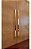 Puxador Porta Dourado Gold Duplo Inox Italy Df926 80cm 800mm - Imagem 3
